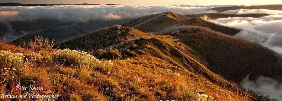 Early Morning near Blue Rag Trig Station - Victorian High Country