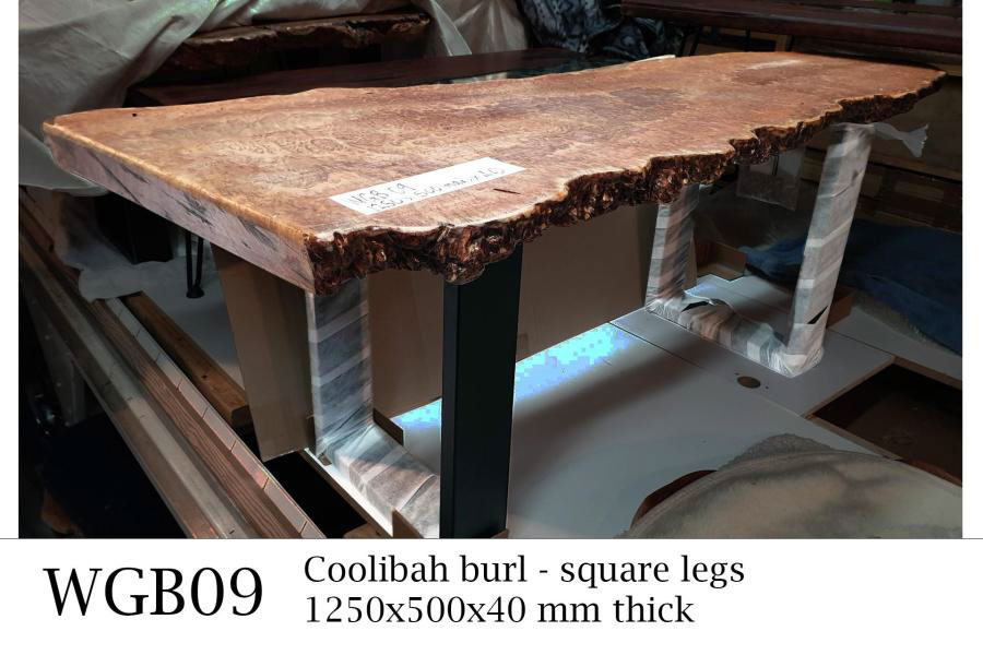 Coolibah Burl Coffee Table 1250mm long